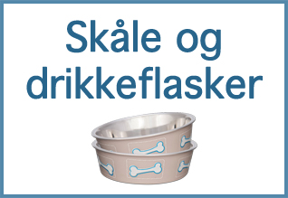 Skåle, drikkeflaske mv