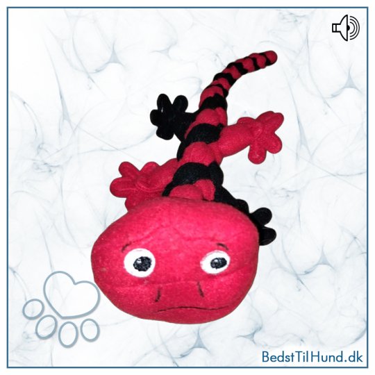 Lille flettet fleecedyr, 27 cm