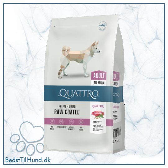 Quattro Super Premium All Breed Adult, Rice & Extra Lamb 12kg