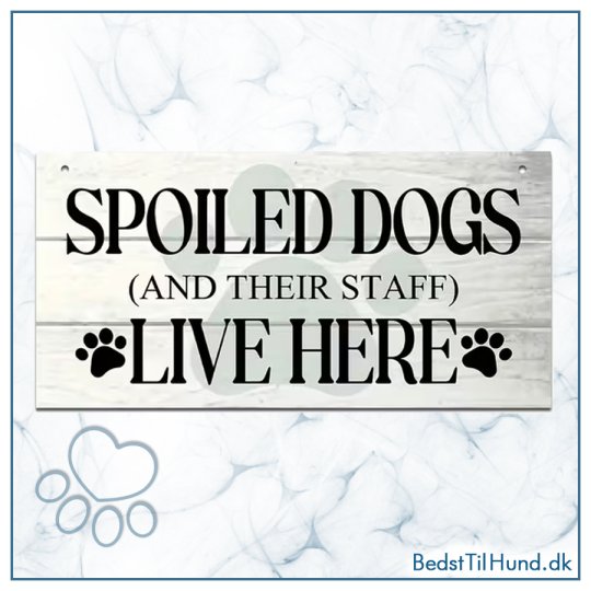 Skilt, med personale