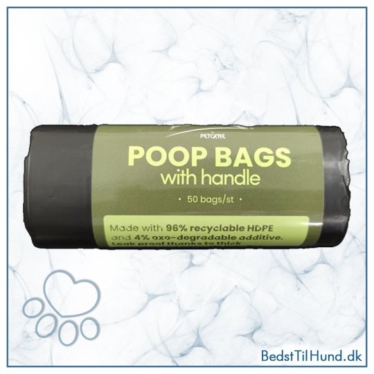 Active Canis b&aelig;poser, sort, 50 stk