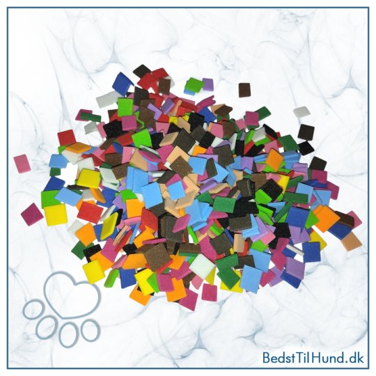 Mosgummi, 15 farver u/kl&aelig;b