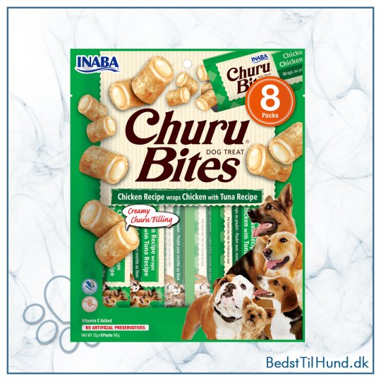 Churu Dog Bites, kylling og tun